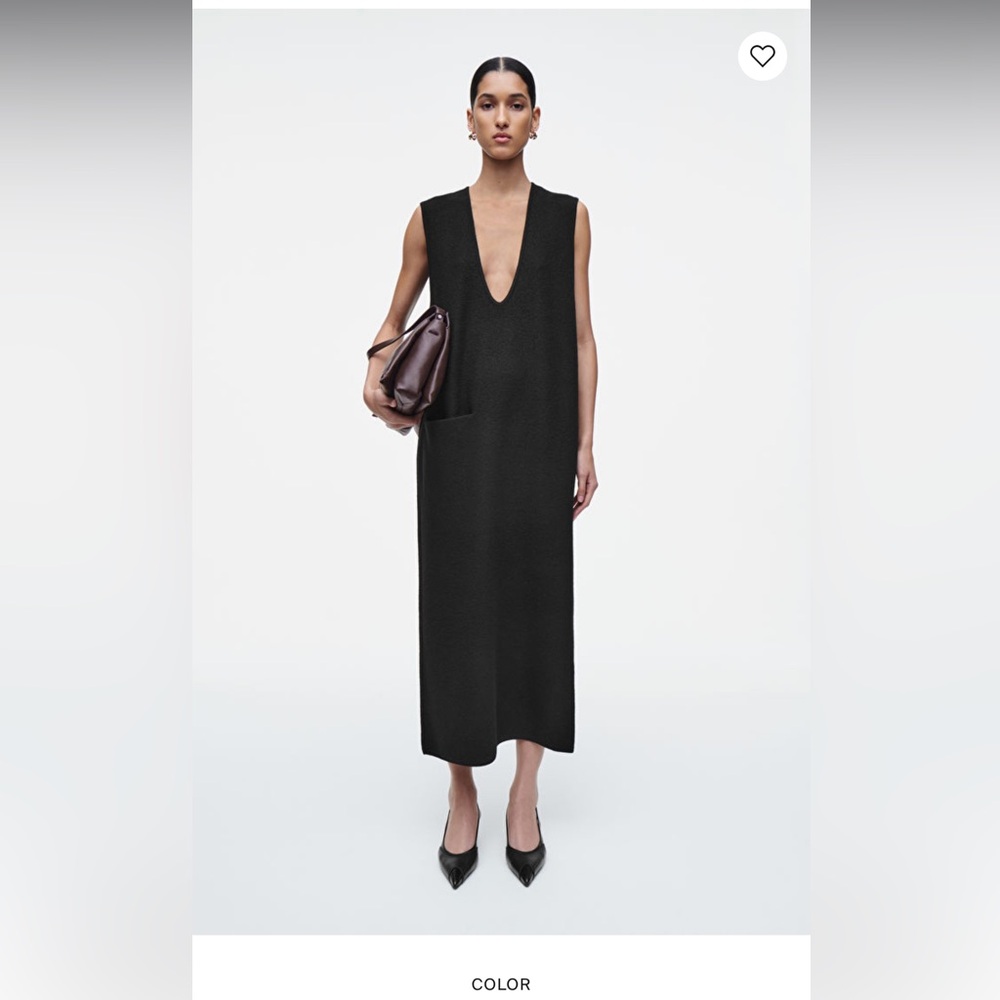 COS Boiled Wool Dress